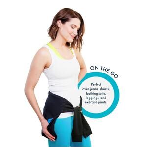 Booty Wrap by Kathy Kramer Black Size Large NWT